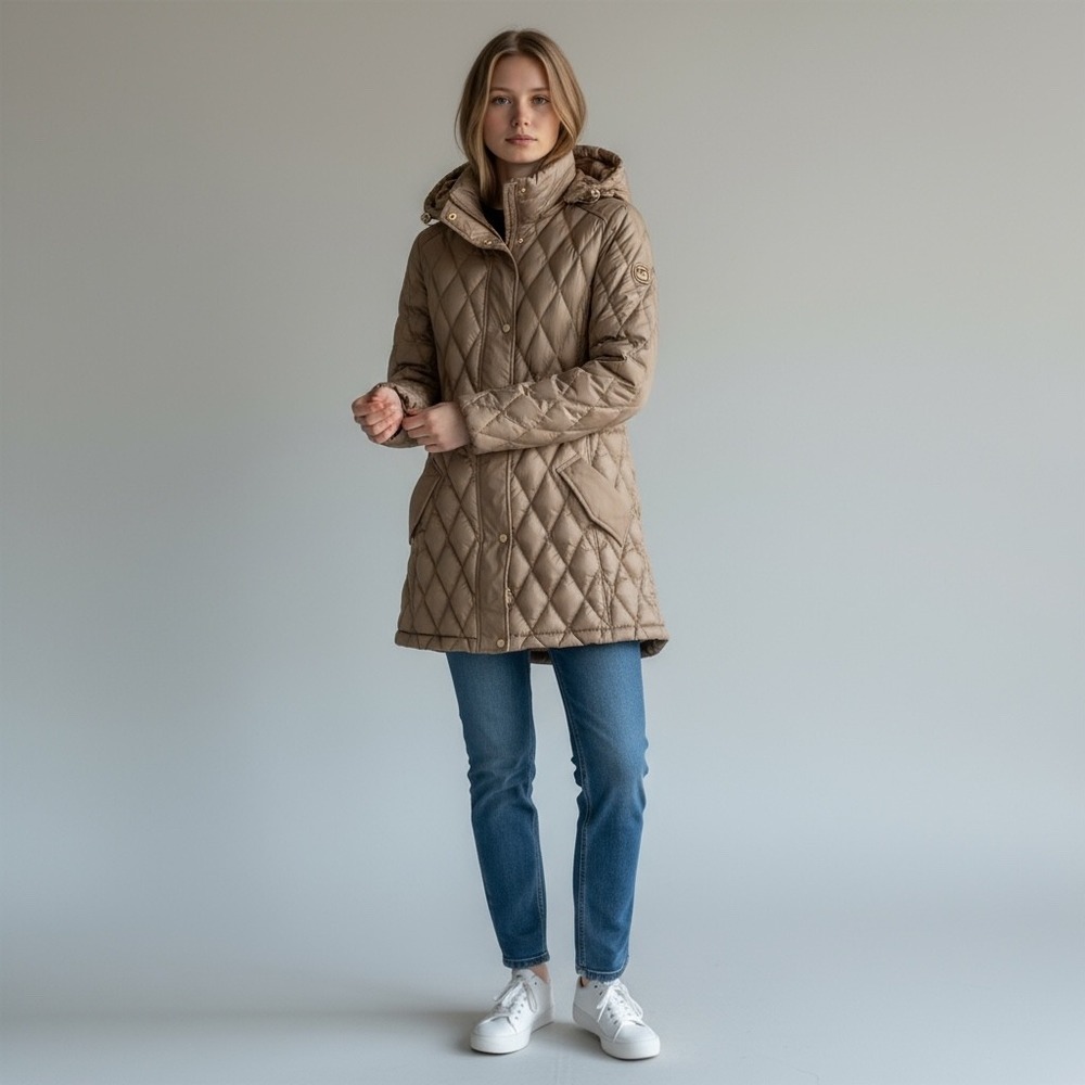 Lauren Ralph Lauren Packable 3/4 length Coat Puffer size XSmall
